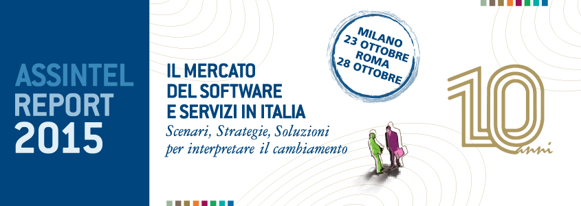 Presentazione dell’Assintel Report 2015 il 23 ottobre a Milano